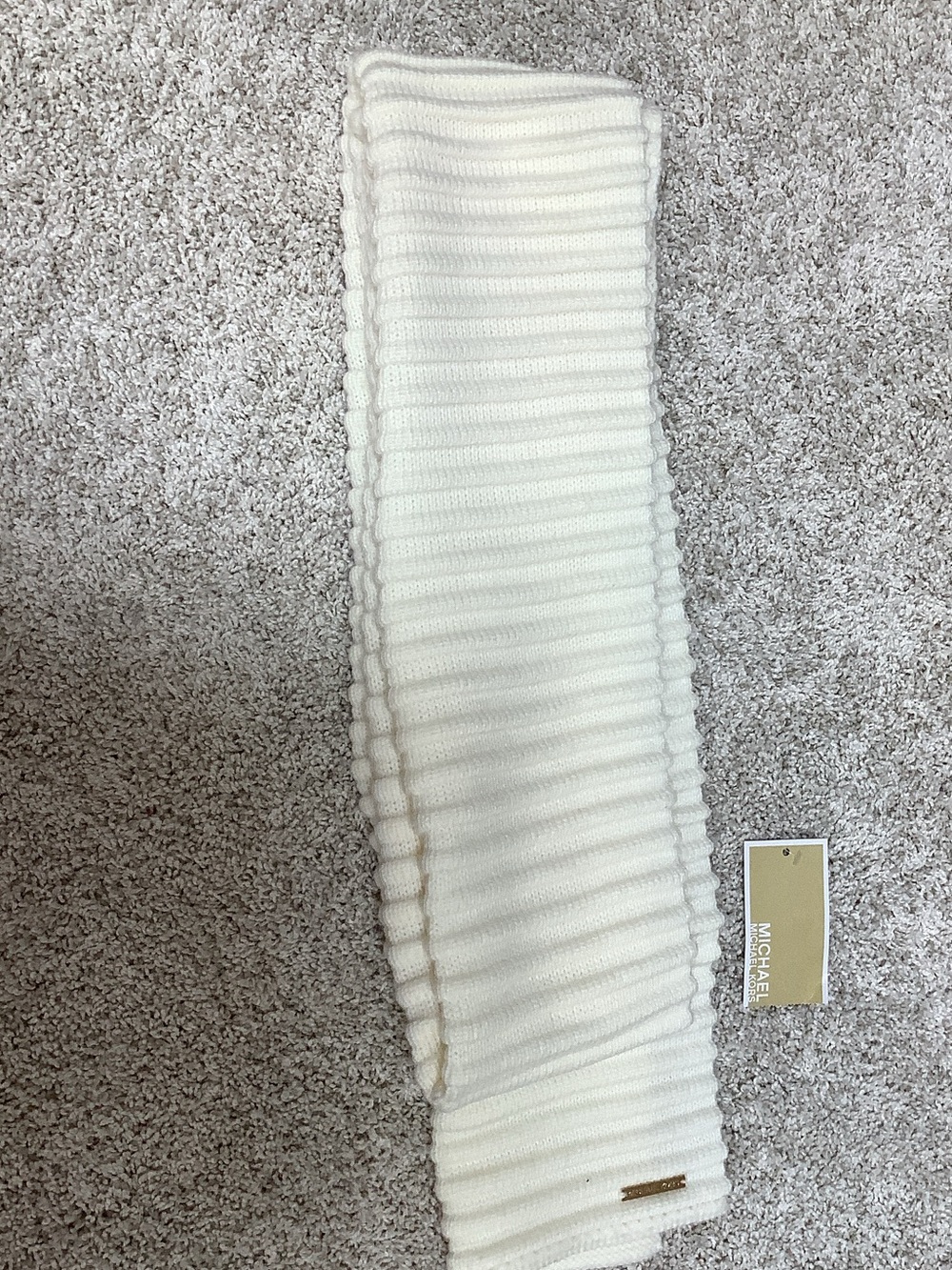 Brand New Micheal Kors - Cream scarf
